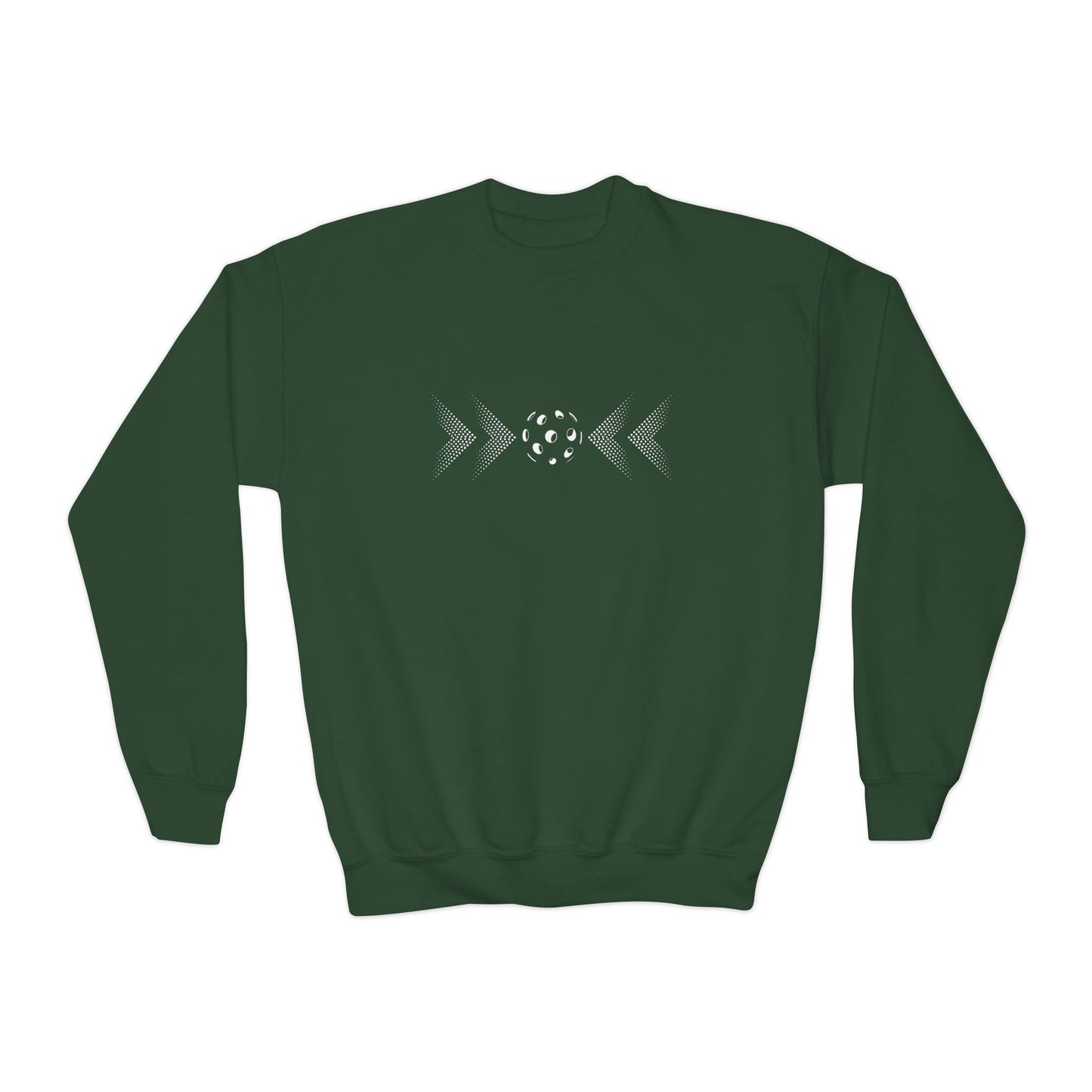 Pickleball Junior Crewneck Sweatshirt Modern style - athletic classic style