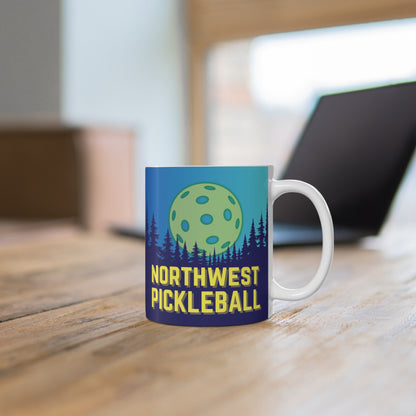 Northwest Pickleball Coffee Mug - Oregon Washington pickleballer mug cup