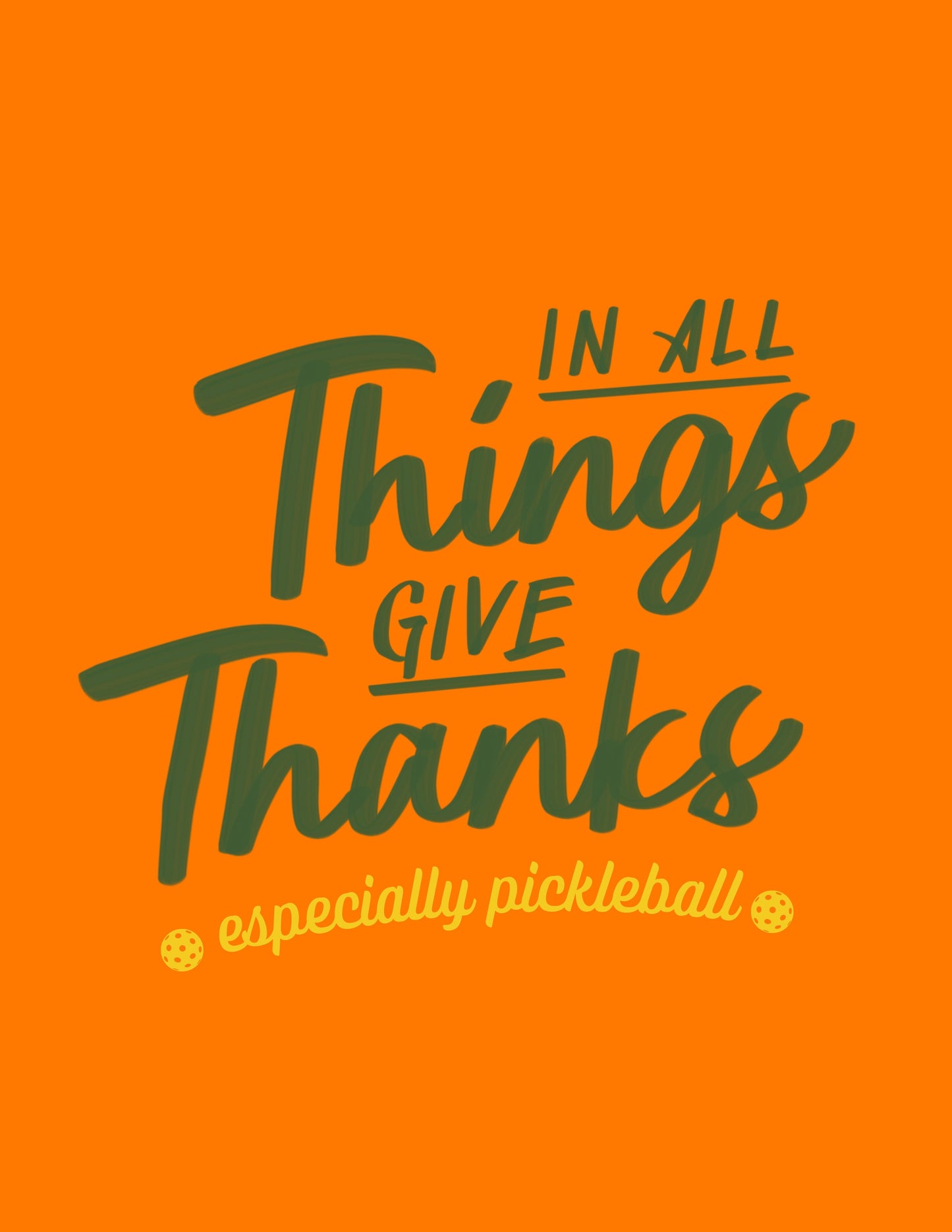 Thanksgiving Pickleball T-Shirt, Unisex Shirt for Players, Thankful Pickleball Tee, Sports Gift, Game of Pickleball Top