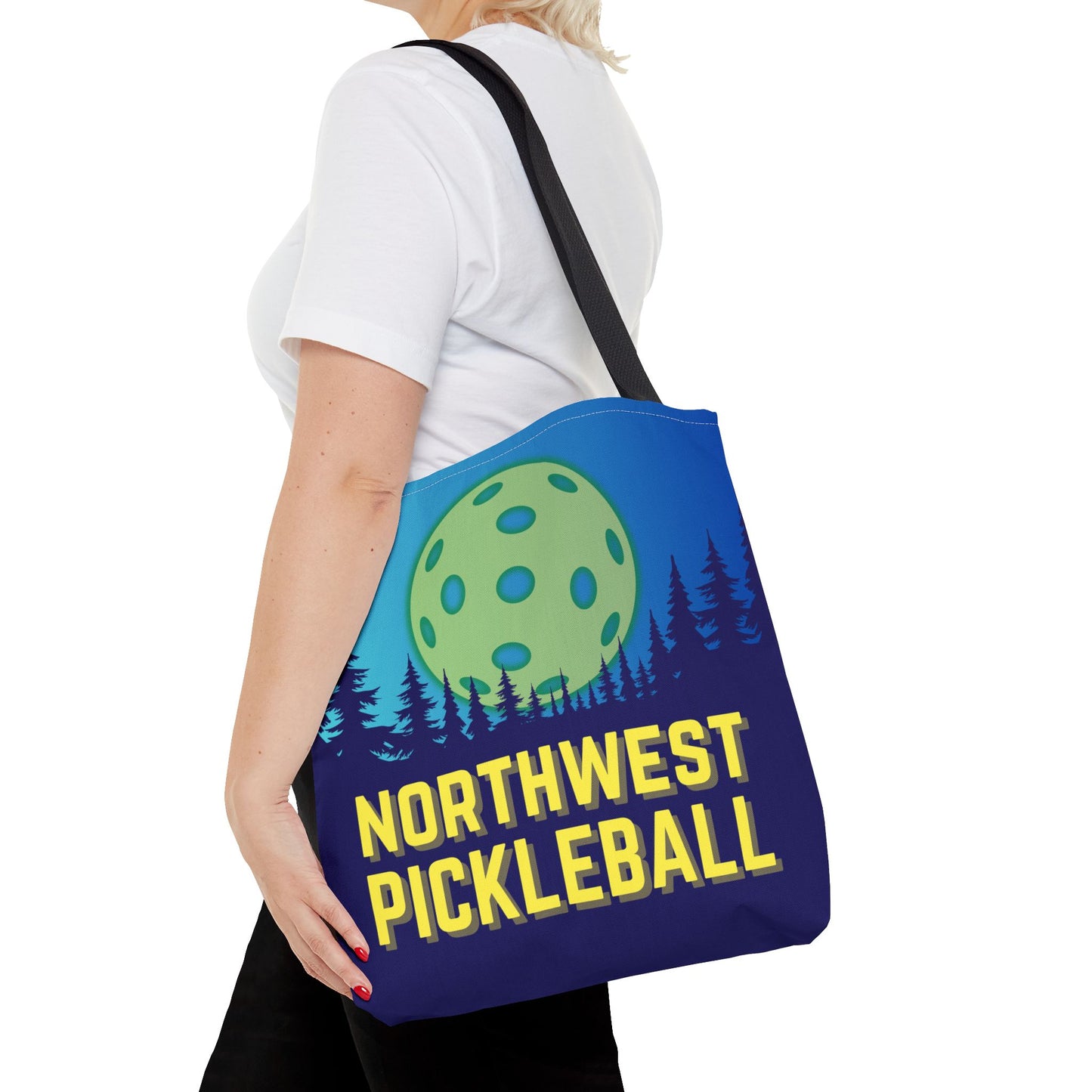 Northwest Pickleball Tote Bag - oregon washington pickleball bag tote shopping travel