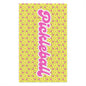 Pink Pickleballs Towel - pickleball player sports rally kitchen bathroom towel