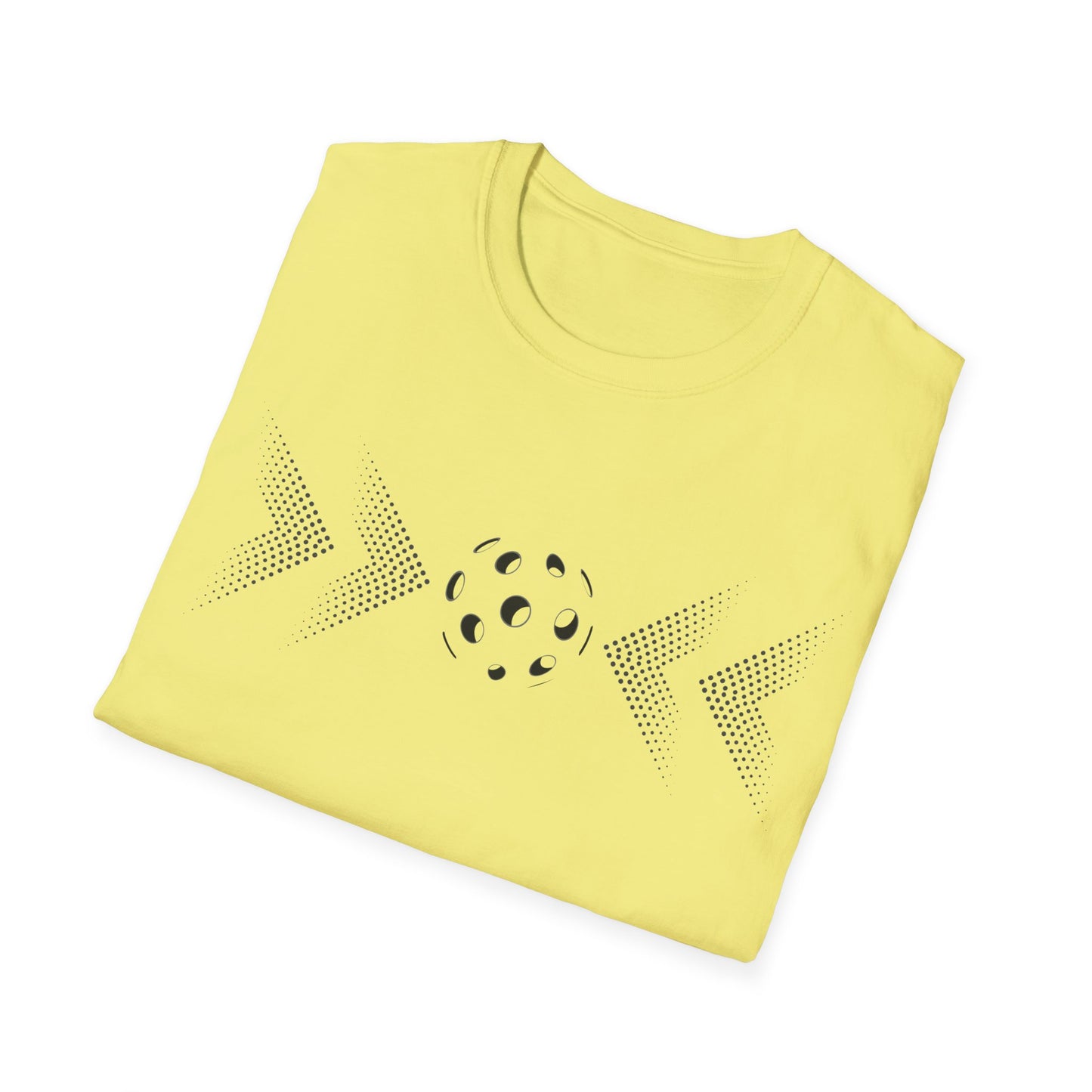 Modern Pickleball T-Shirt on or off the court-Unisex style and extra softness for ease wear-gift or court apparel-dark image