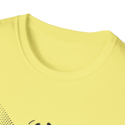 Modern Pickleball T-Shirt on or off the court-Unisex style and extra softness for ease wear-gift or court apparel-dark image