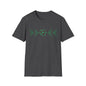 Minimalist Pickleball T-Shirt on or off the court-Unisex style and extra softness for ease wear-gift or court apparel-green image
