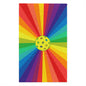 Pride Ball Pickleball Rally Towel - courts, kitchen, bathroom towel for Pickleball player