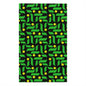 Contemporary Green/Black PickleballTowel - pickleball player sports rally kitchen bathroom towel