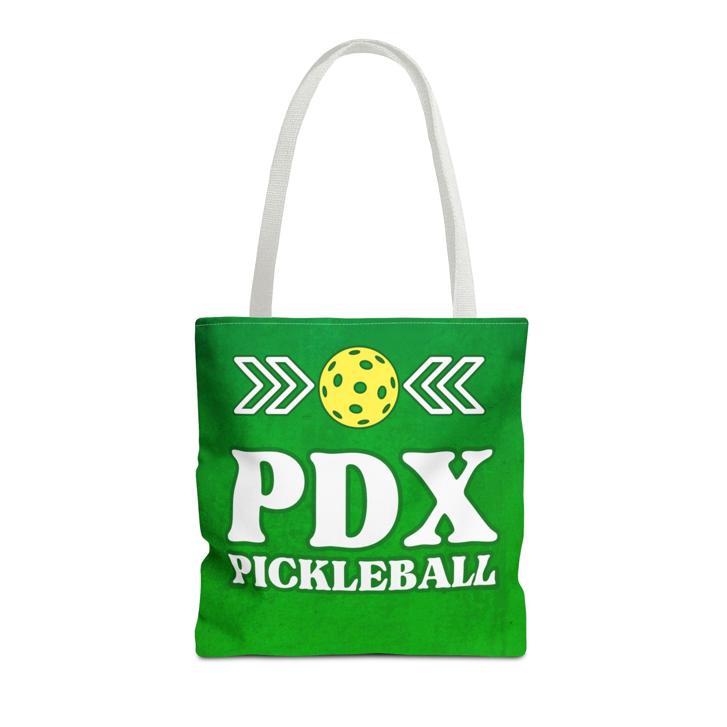 PDX Green Pickleball Tote Bag - Portland Oregon Pickleball gear shopping paddle tote