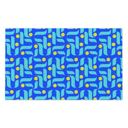 Contemporary Light Blue Pickleball Towel - pickleball player sports rally kitchen bathroom towel