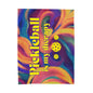 Plush Blanket - Pickleball Design, Small to Extra Large sizes - Gift for Home | Pickleball is my therapy multi color style