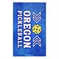 OREGON Blue Pickleball Rally Towel - courts, kitchen, bathroom towel for Pickleball player