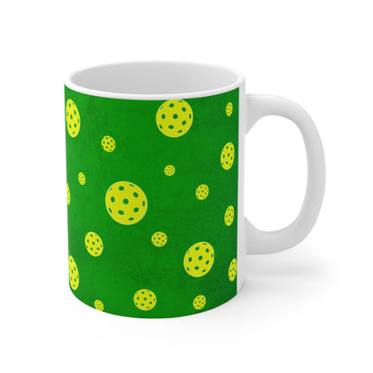 Pickleball in Space Coffee Mug - Pickleballer mug cup ceramic