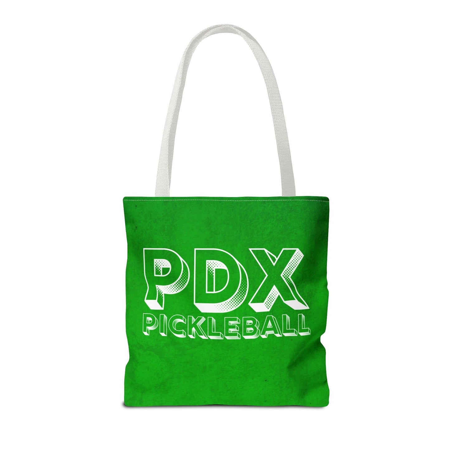 Modern Green PDX Pickleball Tote Bag - Portaland Oregon pickleball gear bag shopping and courts