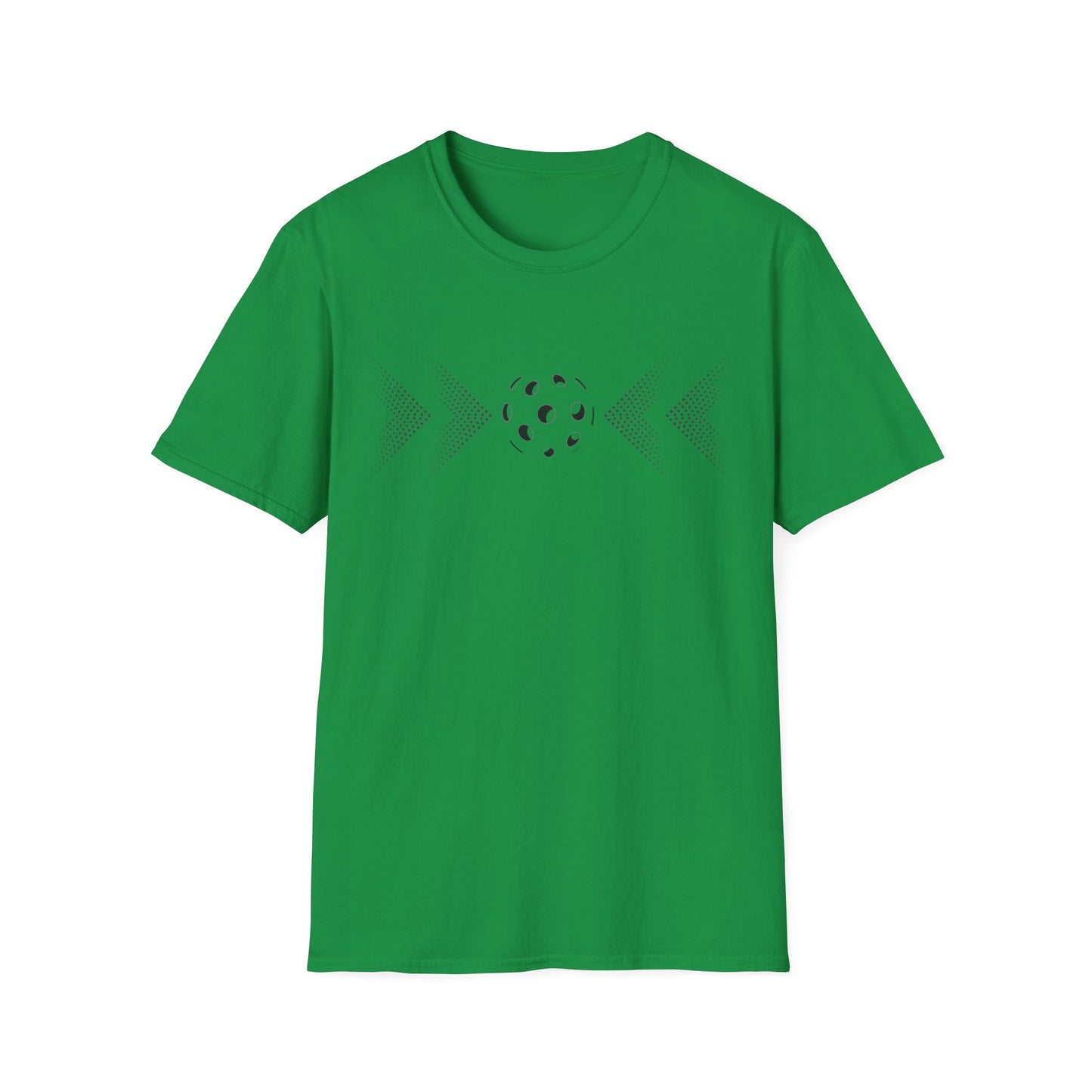 Modern Pickleball T-Shirt on or off the court-Unisex style and extra softness for ease wear-gift or court apparel-dark image