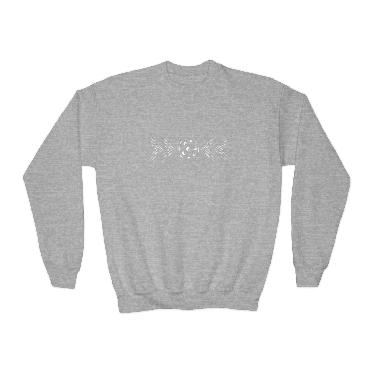 Pickleball Junior Crewneck Sweatshirt Modern style - athletic classic style