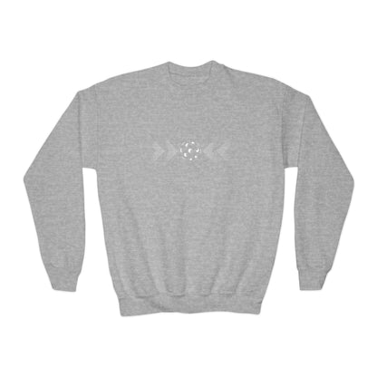 Pickleball Junior Crewneck Sweatshirt Modern style - athletic classic style
