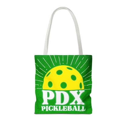Rising Pickleball PDX Tote Bag - Portland Oregon Pickleball player tote bag shopping