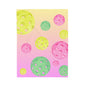 Plush Blanket - Pickleball Design, Small to Extra Large sizes - Gift for Home | floating pastel balls style