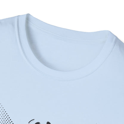 Modern Pickleball T-Shirt on or off the court-Unisex style and extra softness for ease wear-gift or court apparel-dark image