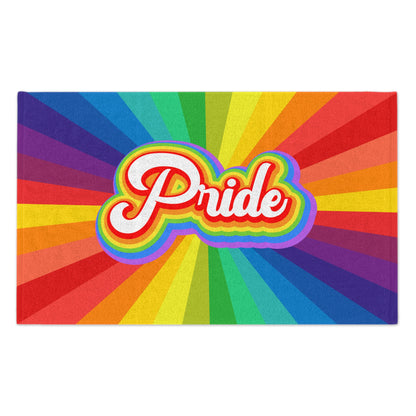 Pride Pickleball Rally Towel - courts, kitchen, bathroom towel for Pickleball player