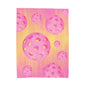 Plush Blanket - Pickleball Design, Small to  Extra Large sizes - Gift for Home | floating pink balls style