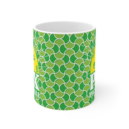 PDX Rising Sun Pickleball Mug - Portland Oregon coffee mug cup