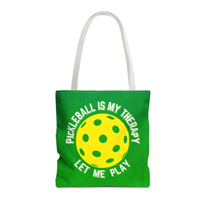 Pickleball is my Therapy Tote Bag - Pickleball player bag for courts shopping tote bag