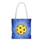 Modern Blue Pickleball Tote Bag - Shopping and Tote Bag Accessories Pickleball Player