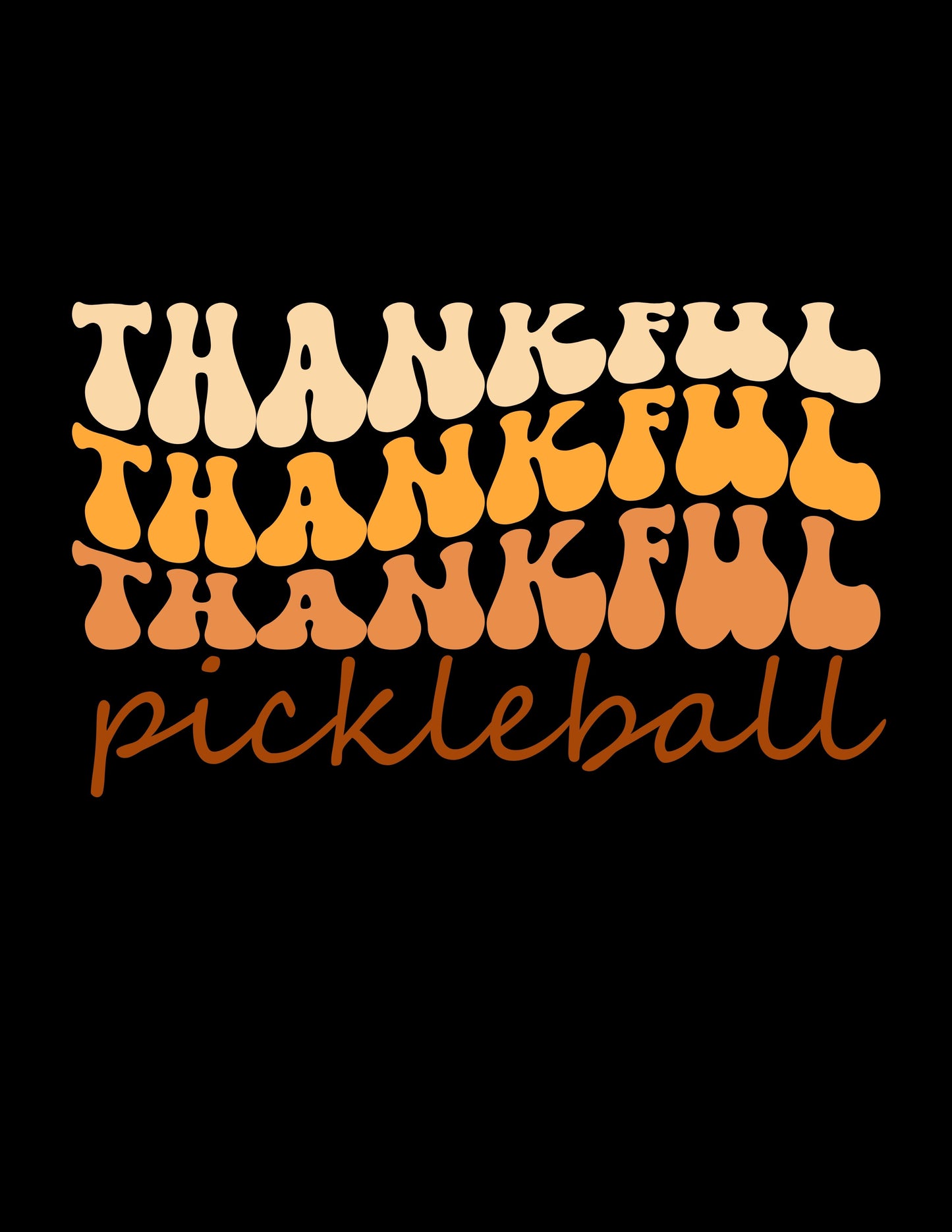 Thankful Pickleball Player Unisex Softstyle T-Shirt, Thanksgiving Tee, Sports Lover Shirt, Gift for Pickleball Player, Funny Thanksgiving