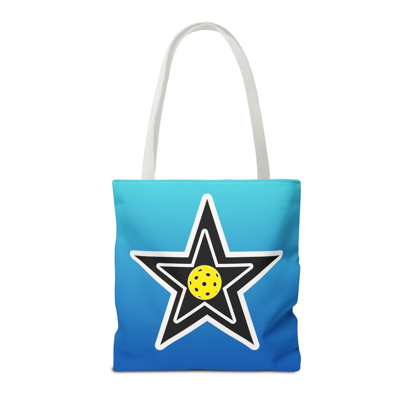 Pickleball Star Tote Bag - Pickleball player tote bag shopping and gear