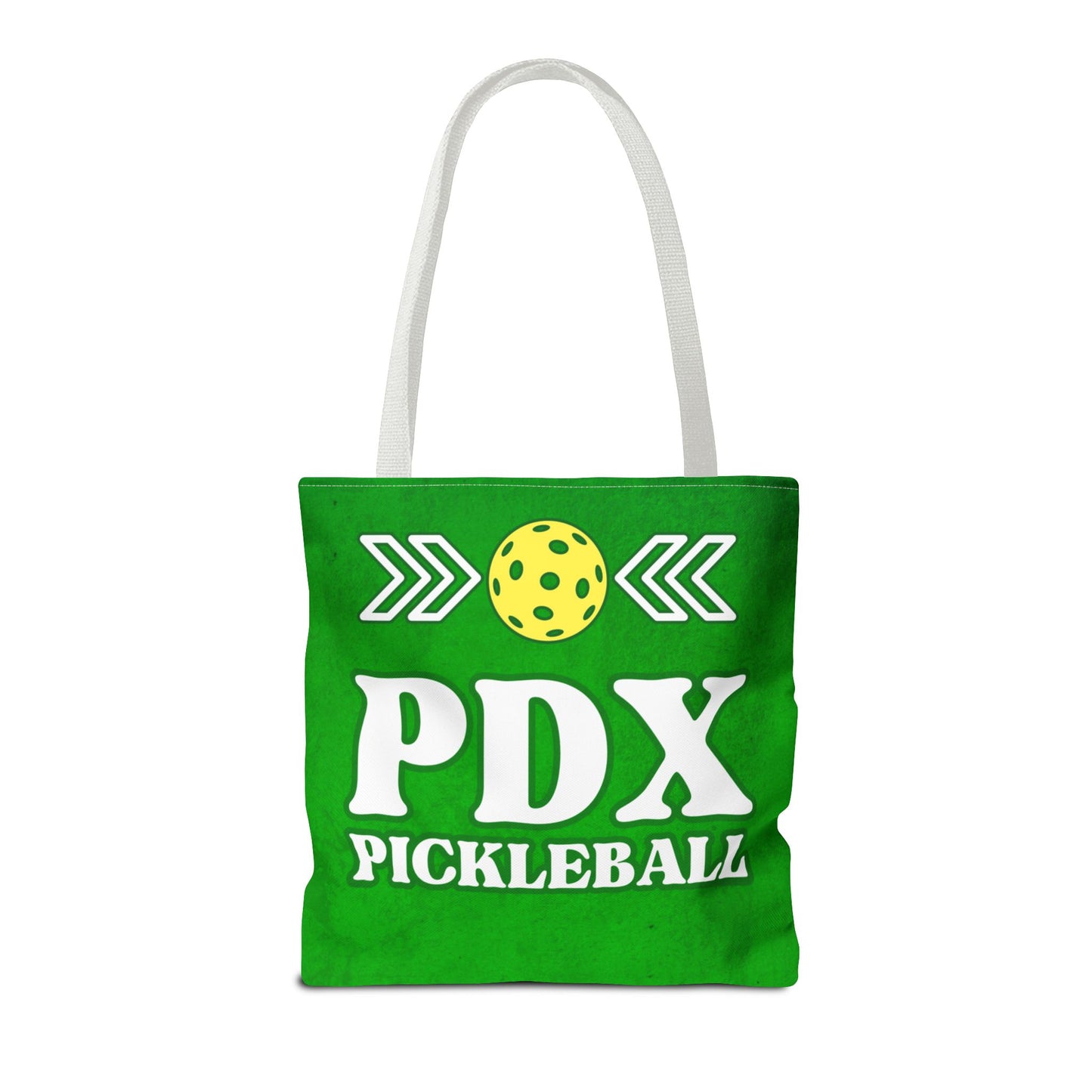PDX Green Pickleball Tote Bag - Portland Oregon Pickleball gear shopping paddle tote