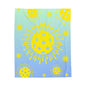 Plush Blanket - Pickleball Design, Small to Extra Large sizes - Gift for Home | picklball sunburst style