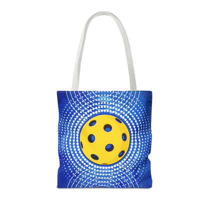 Modern Blue Pickleball Tote Bag - Shopping and Tote Bag Accessories Pickleball Player