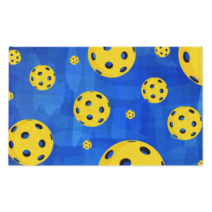 Galaxy Blue Pickleball Rally Towel - courts, kitchen, bathroom towel for Pickleball player