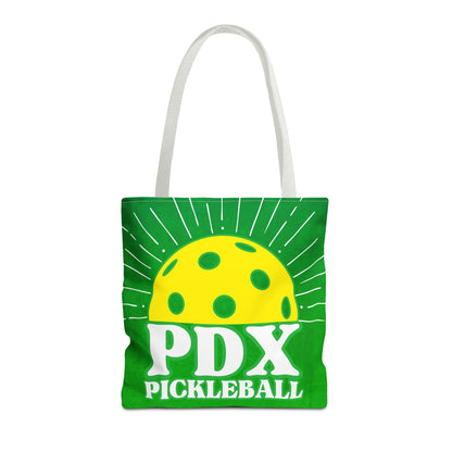 Rising Pickleball PDX Tote Bag - Portland Oregon Pickleball player tote bag shopping