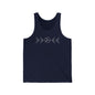 Modern Pickleball Tank Top style - Unisex style to wear on and off the court-gift or court apparel-dark image