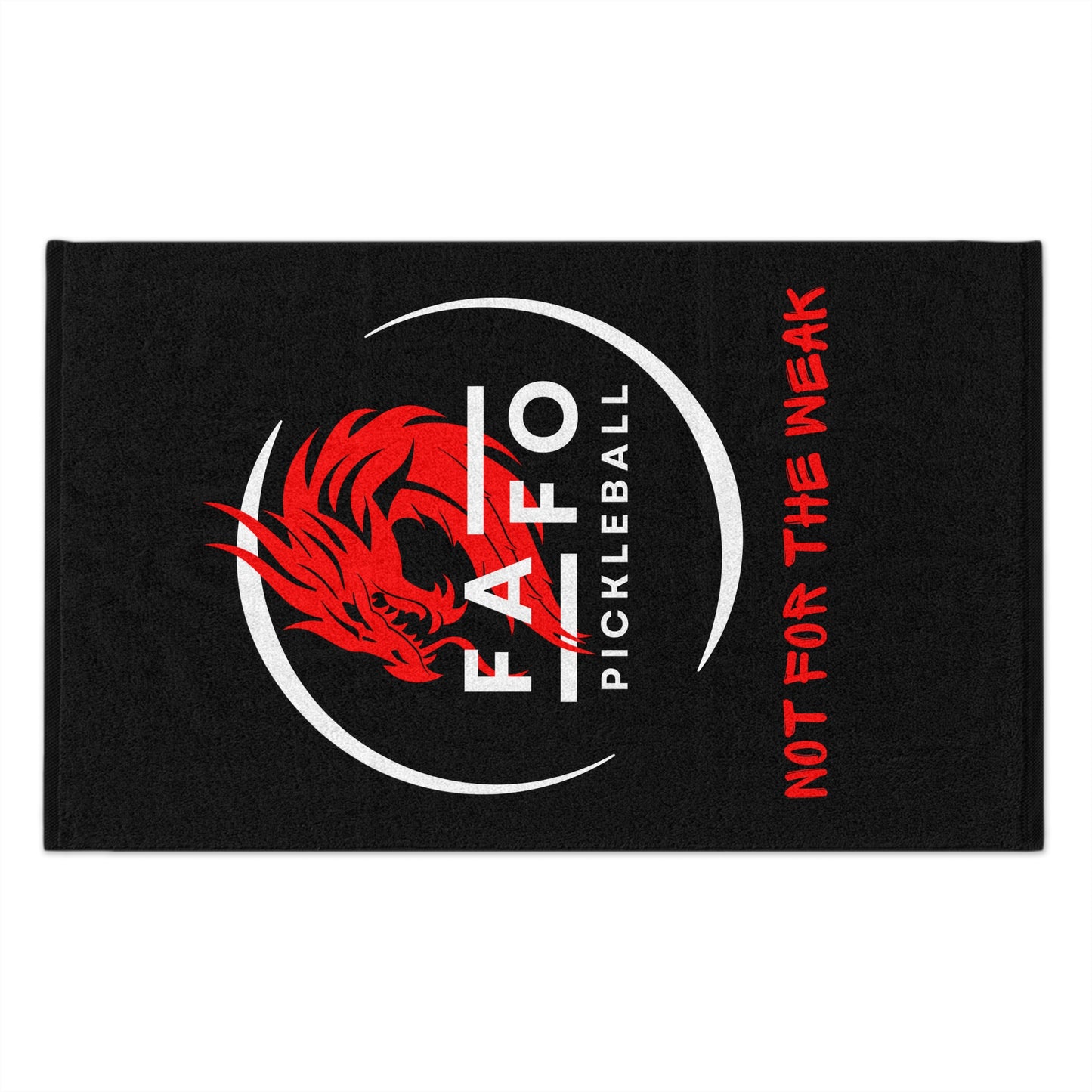 FAFO Pickleballs Towel - Savage Banger pickleball player sports rally kitchen bathroom towel