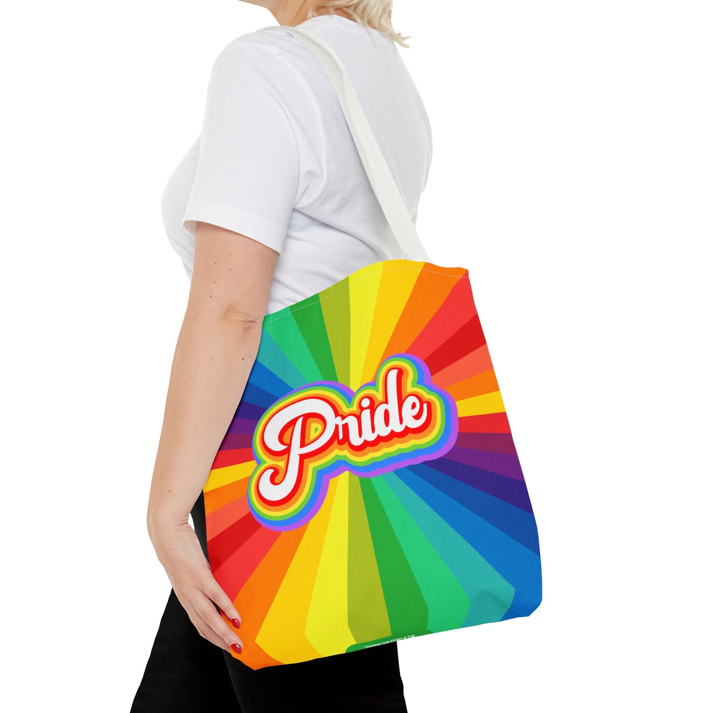 Pride Tote Bag - LGTBQ shopping gym court bag tote