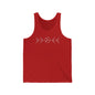 Modern Pickleball Tank Top style - Unisex style to wear on and off the court-gift or court apparel-dark image