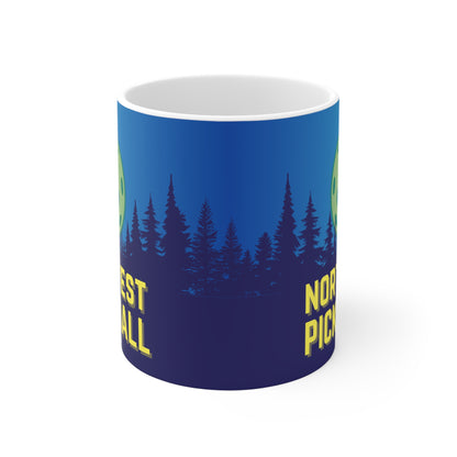 Northwest Pickleball Coffee Mug - Oregon Washington pickleballer mug cup