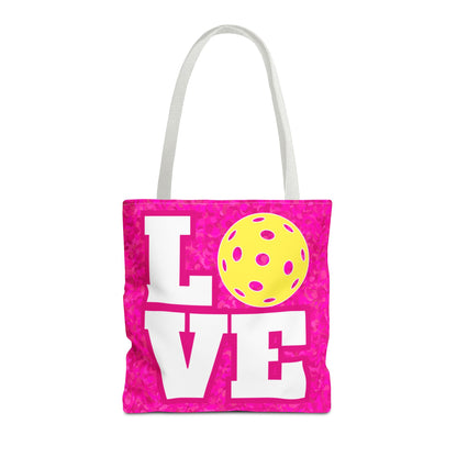 Love Pickleball Tote Bag - Pickleball shopping gear bag