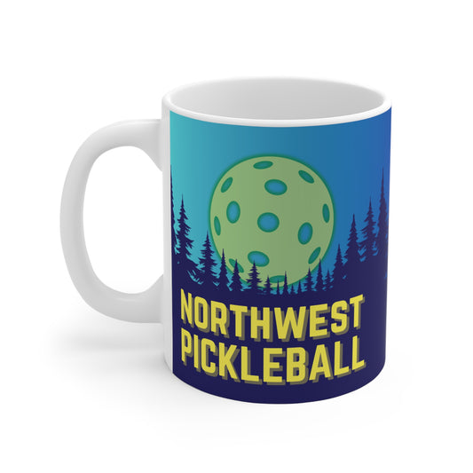 Northwest Pickleball Coffee Mug - Oregon Washington pickleballer mug cup