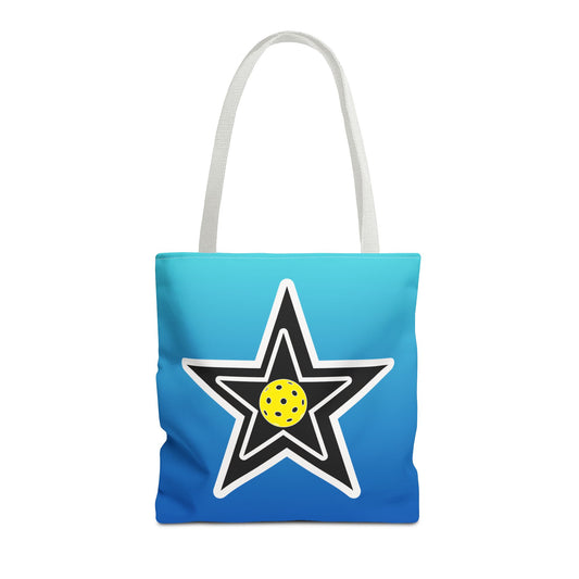 Pickleball Star Tote Bag - Pickleball player tote bag shopping and gear