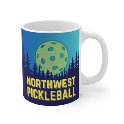 Northwest Pickleball Coffee Mug - Oregon Washington pickleballer mug cup