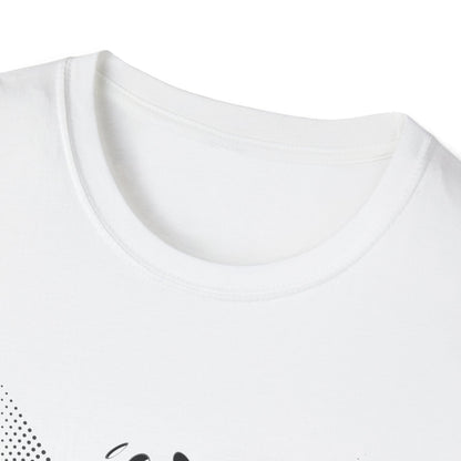 Modern Pickleball T-Shirt on or off the court-Unisex style and extra softness for ease wear-gift or court apparel-dark image